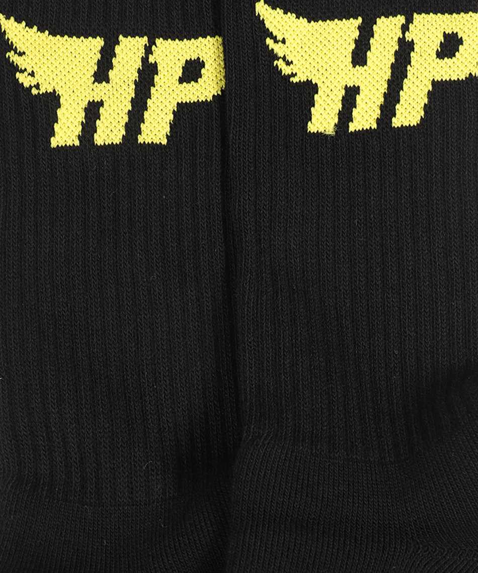 Heron Preston Logo cotton blend socks Zwart