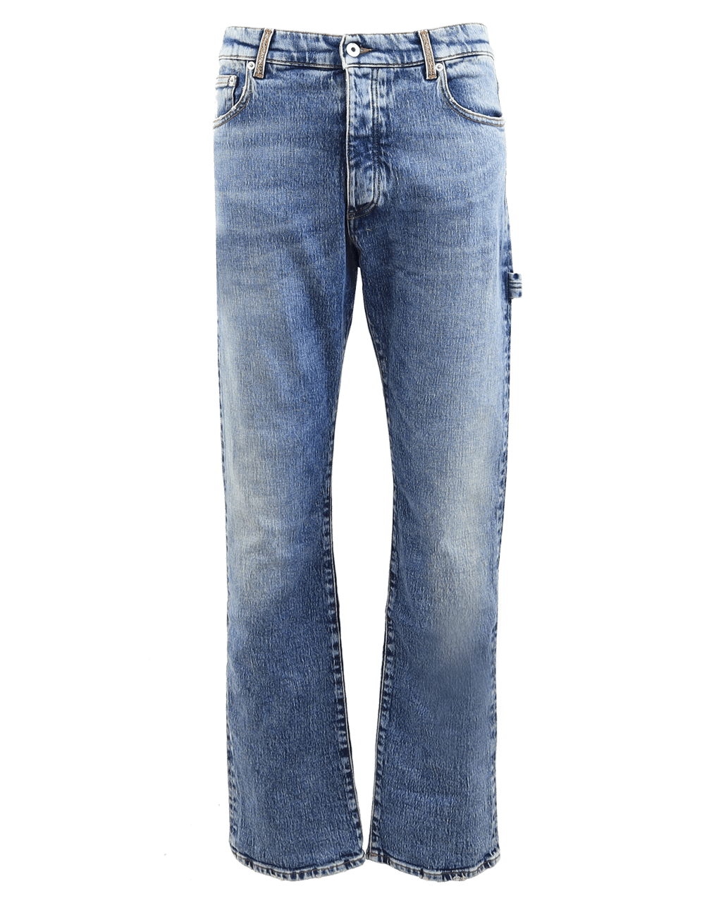 Heron Preston Heren Ex-Ray Washed Hammer Blauw Blauw