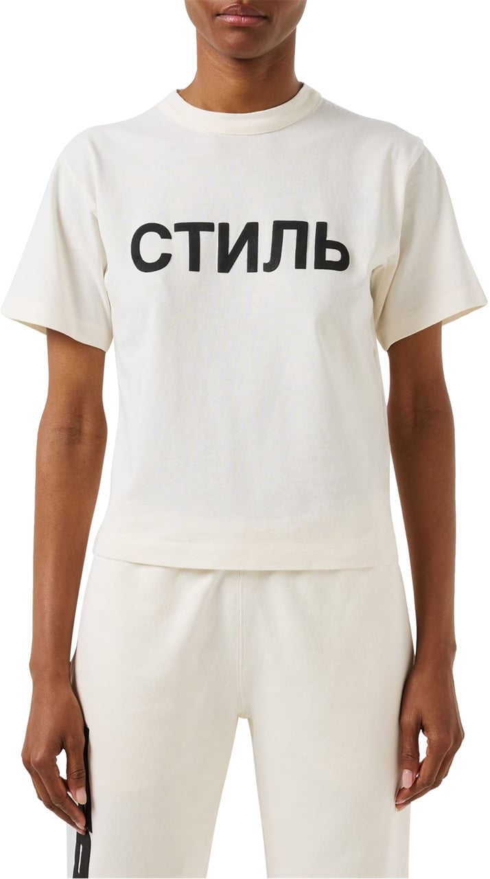 Heron Preston Nf Ctnmb Logo T-shirt Wit