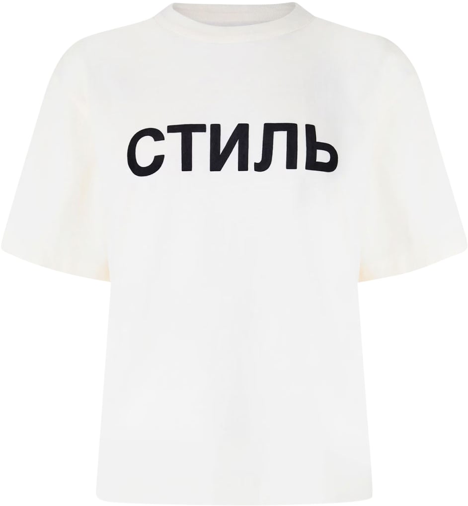 Heron Preston Nf Ctnmb Logo T-shirt Wit