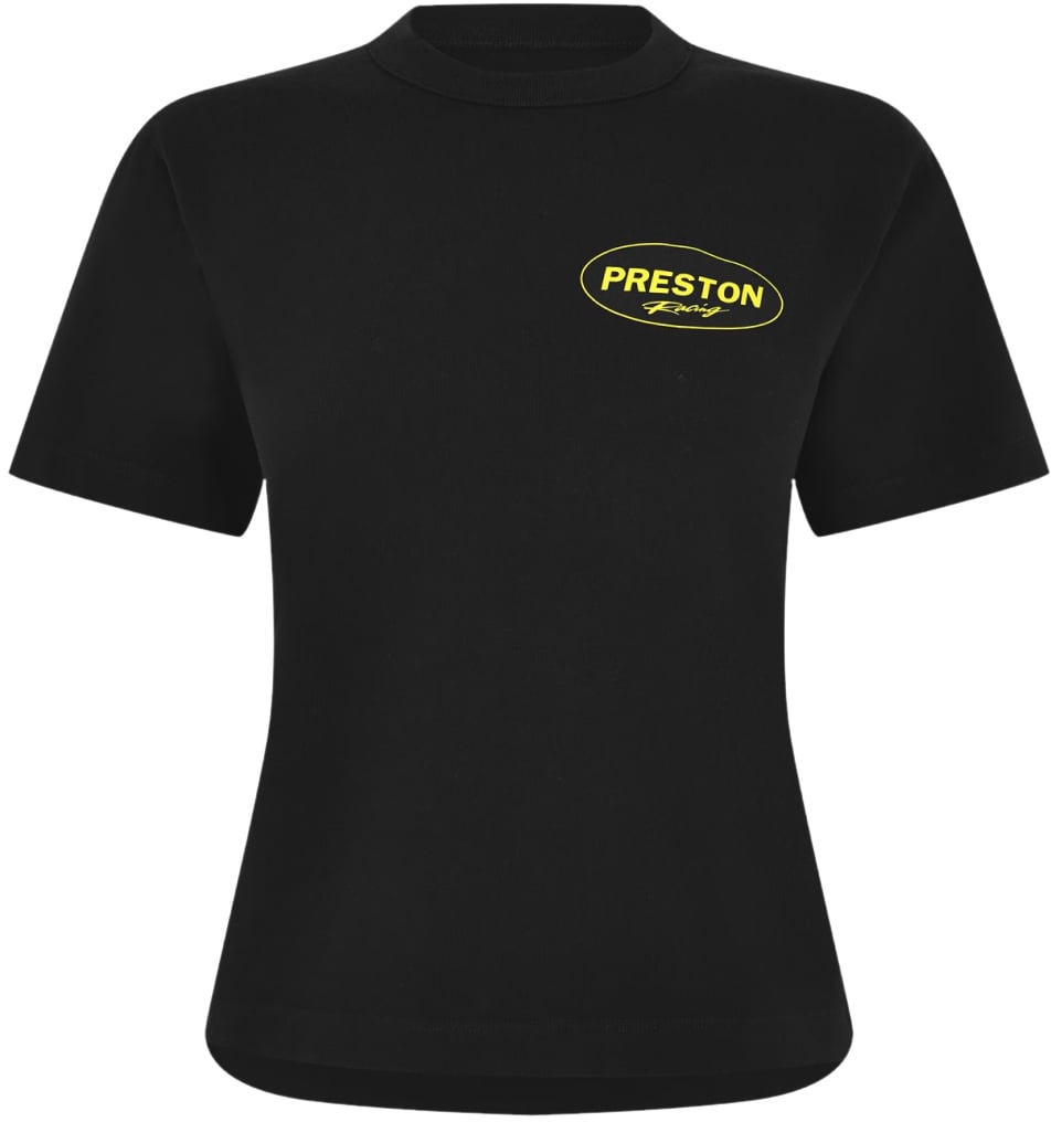 Heron Preston Preston Racing Logo T-shirt Zwart