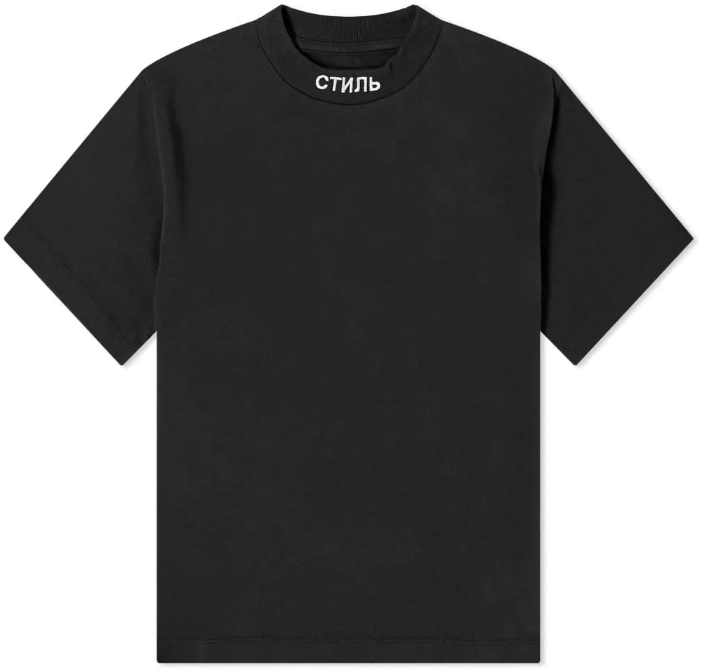Heron Preston Nf Ctnmb Logo T-shirt Zwart