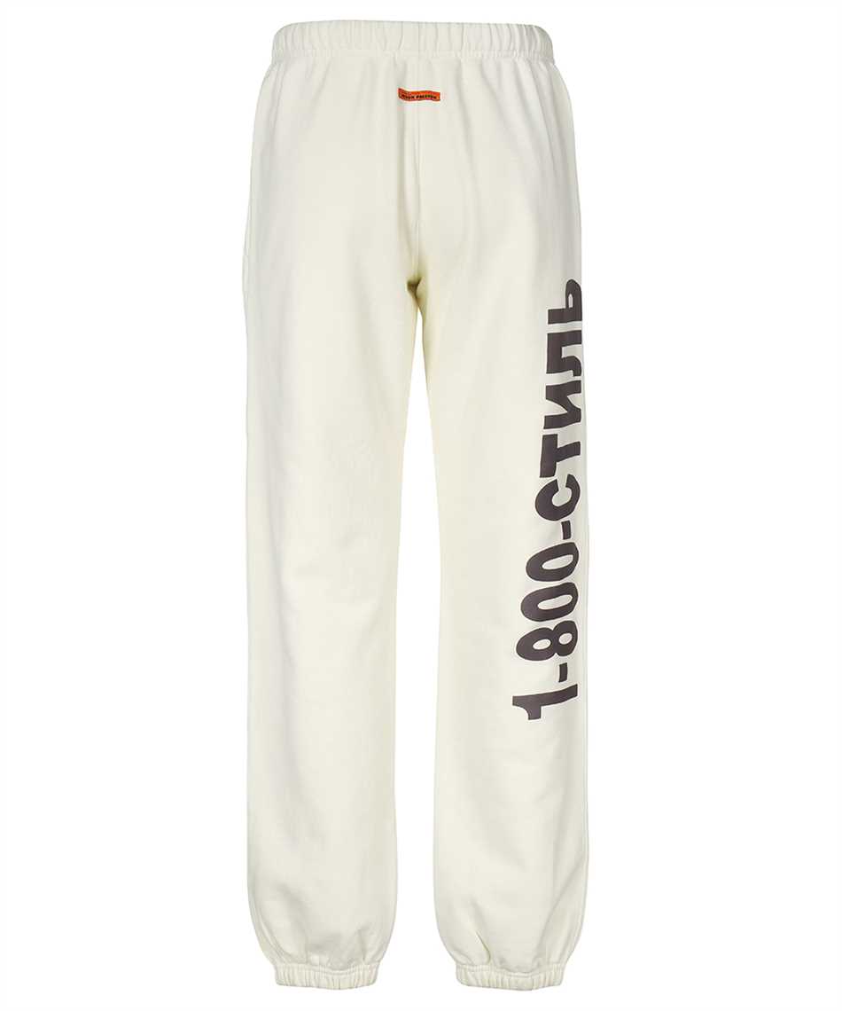 Heron Preston Logo print sweatpants Wit