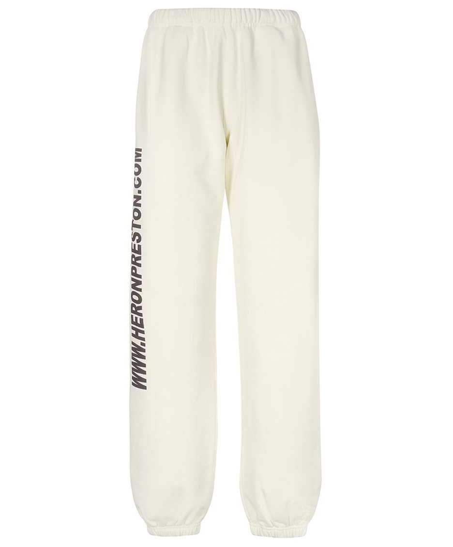 Heron Preston Logo print sweatpants Wit