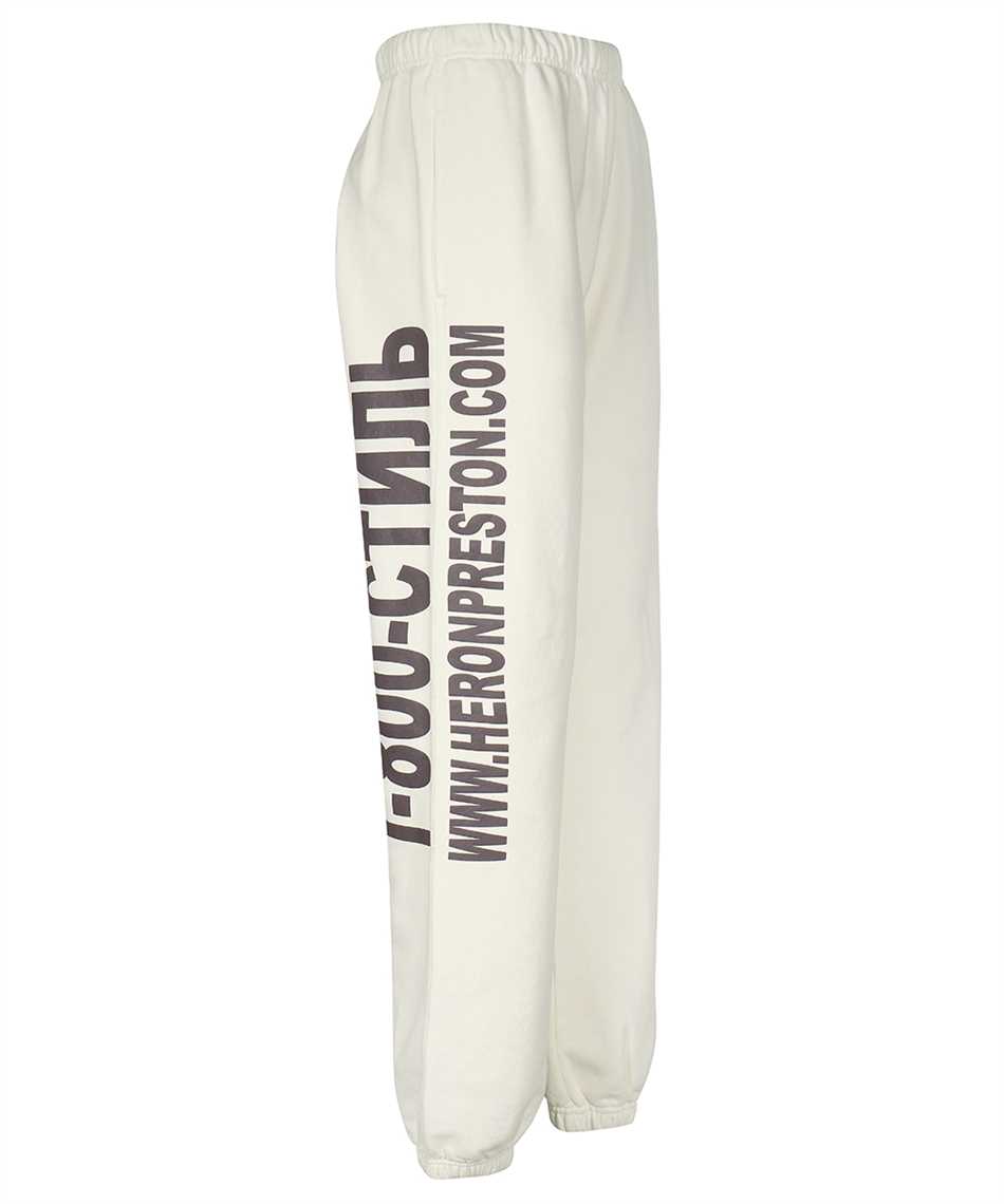 Heron Preston Logo print sweatpants Wit