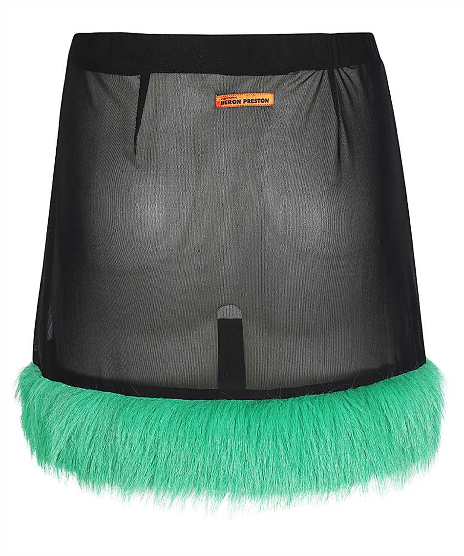 Heron Preston Technical fabric skirt Zwart
