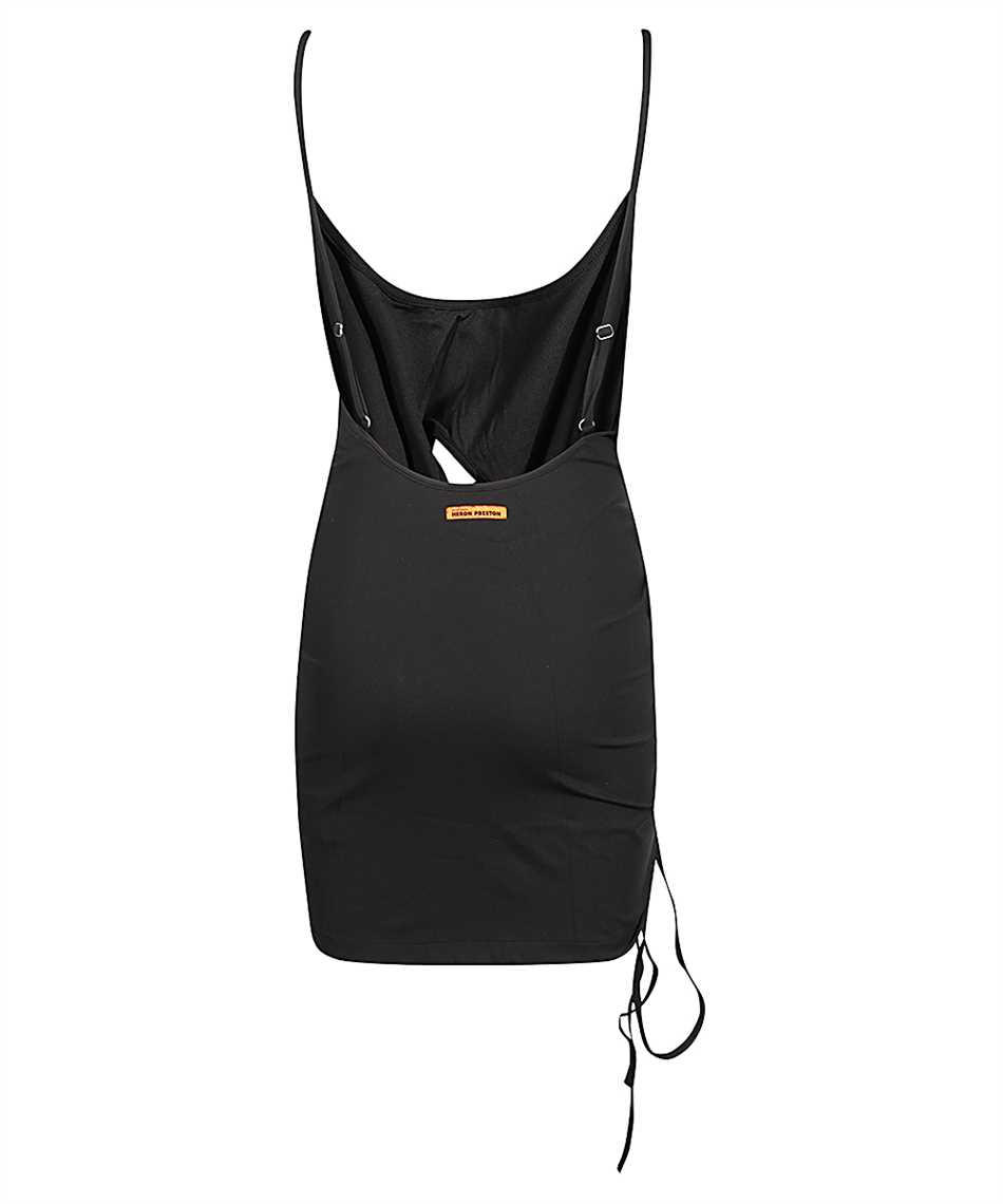 Heron Preston Thin-strap mini dress Zwart