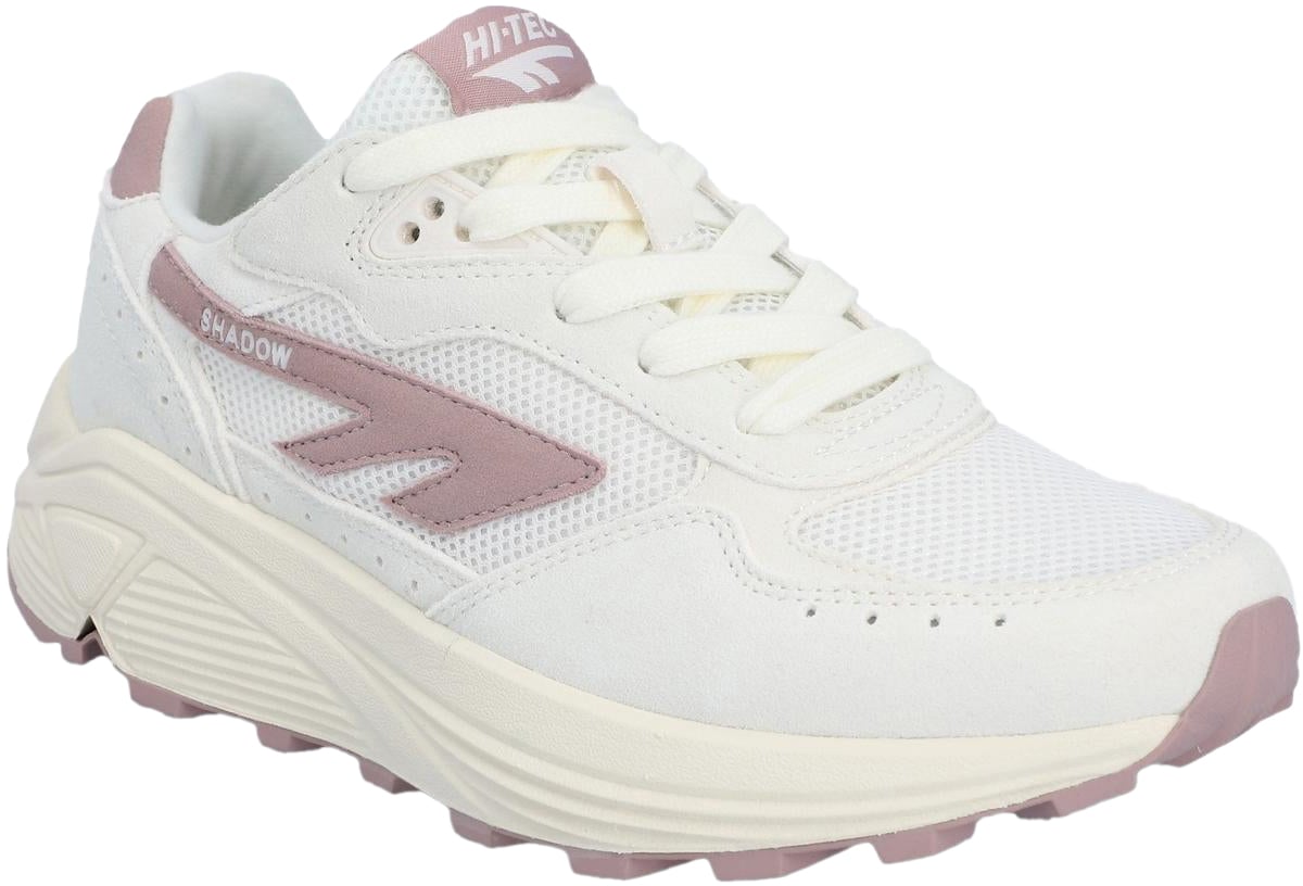 Hi-Tec Dames Hts Shadow RGS Wit/Roze Wit