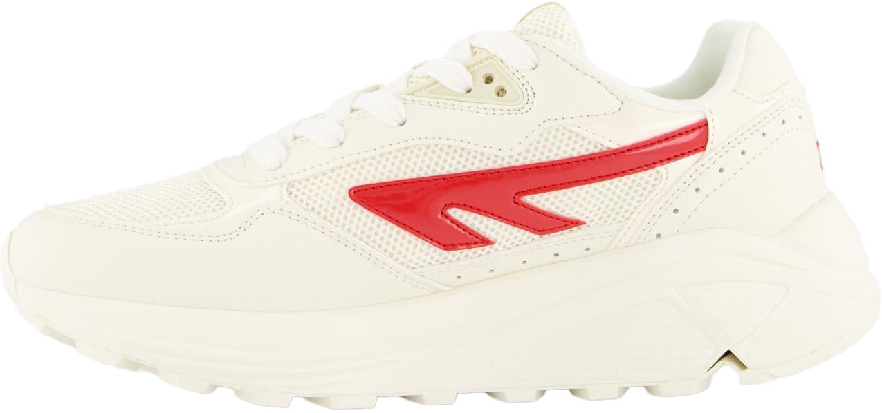 Hi-Tec Heren Hts Shadow Sneaker Wit/Rood Wit