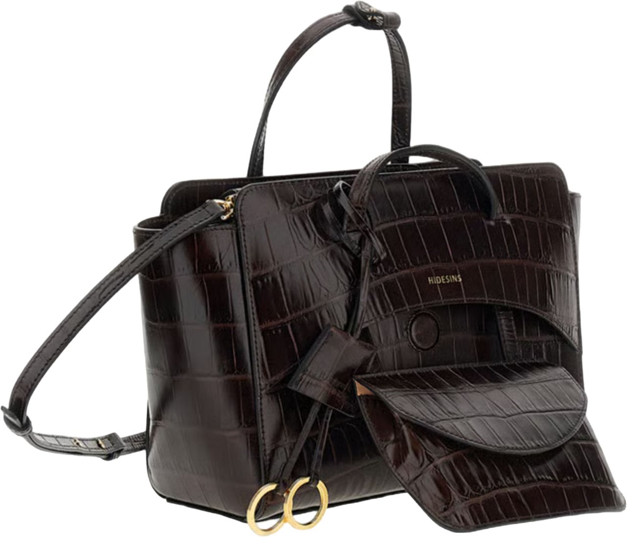 Hidesins Flap M Handtassen Bruin Fl12cc Bruin