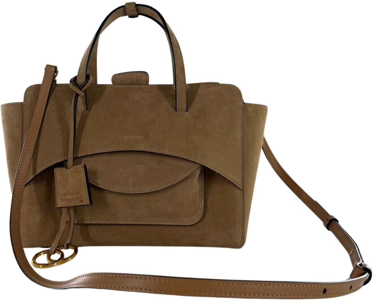 Hidesins Flap M Handtassen Camel Fl12sd Beige