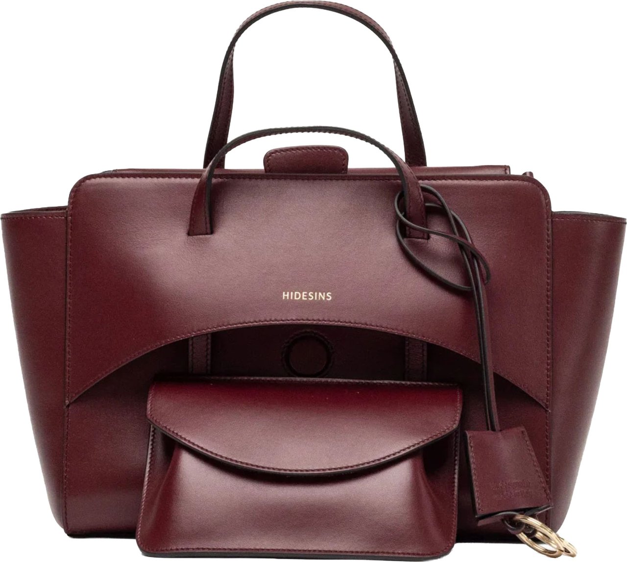 Hidesins Flap M Handtassen Bordeaux Fl12tr Rood