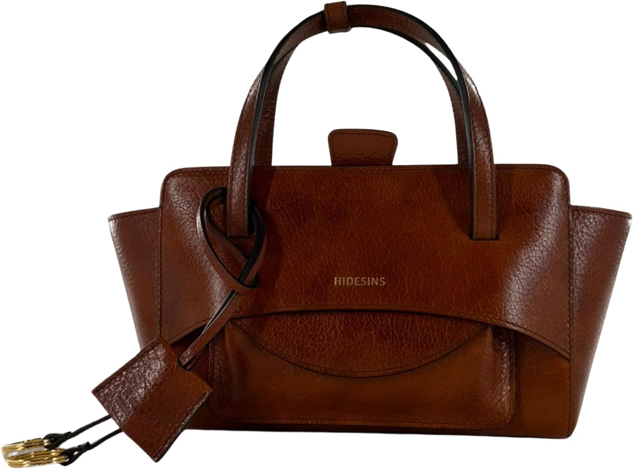 Hidesins Flap S Handtassen Cognac Fl13lg Bruin