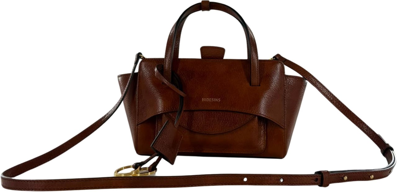 Hidesins Flap S Handtassen Cognac Fl13lg Bruin