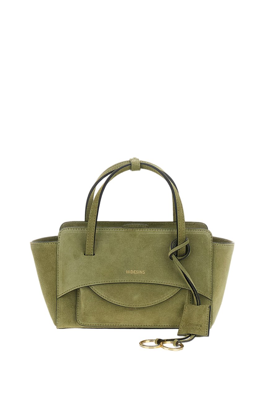 Hidesins Brown Flap S Suede Shoulder Bag Bruin