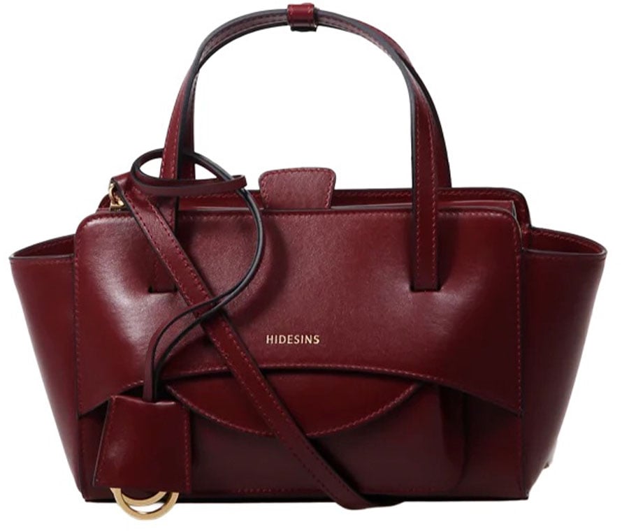 Hidesins Bags Wine Maroon