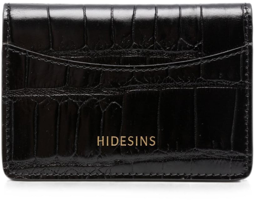 Hidesins Wallets Black Zwart