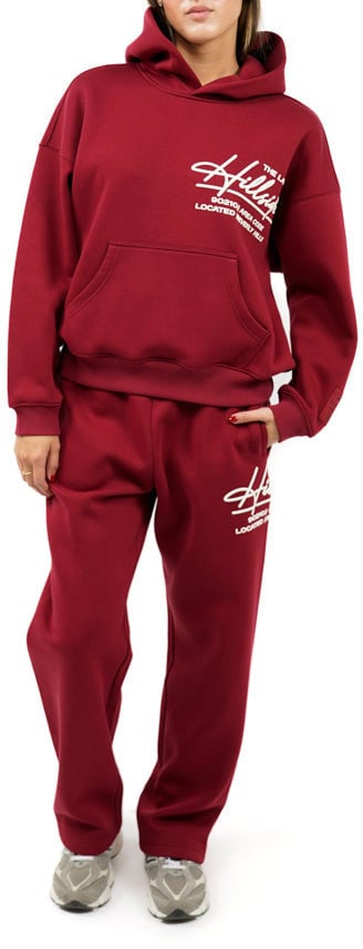 Hillside the Label Beverly Hills tracksuit Rood