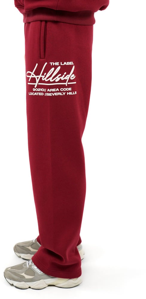 Hillside the Label Beverly Hills tracksuit Rood