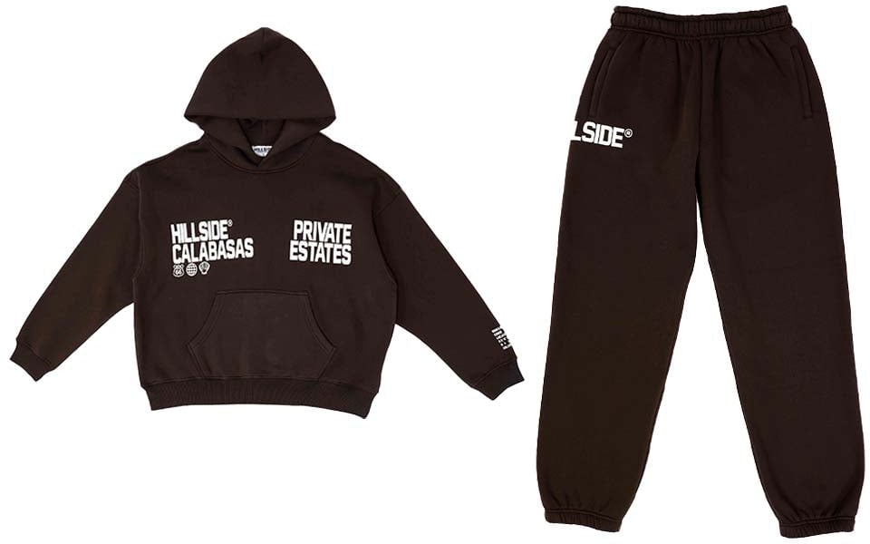 Hillside the Label Calabasas Trainingspak Wit
