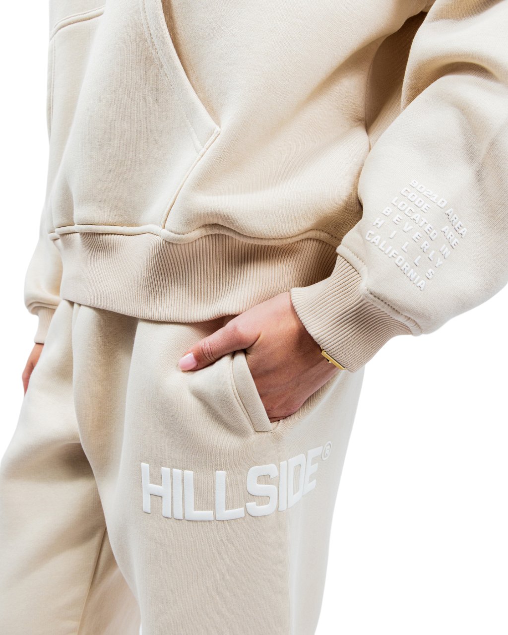 Hillside the Label Calabasas Trainingspak Beige