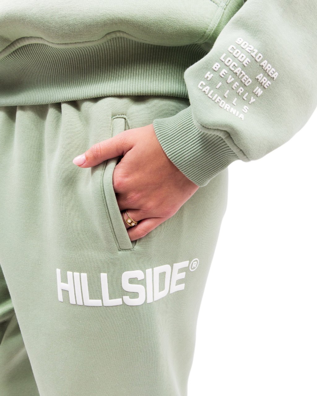 Hillside the Label Calabasas Trainingspak Groen