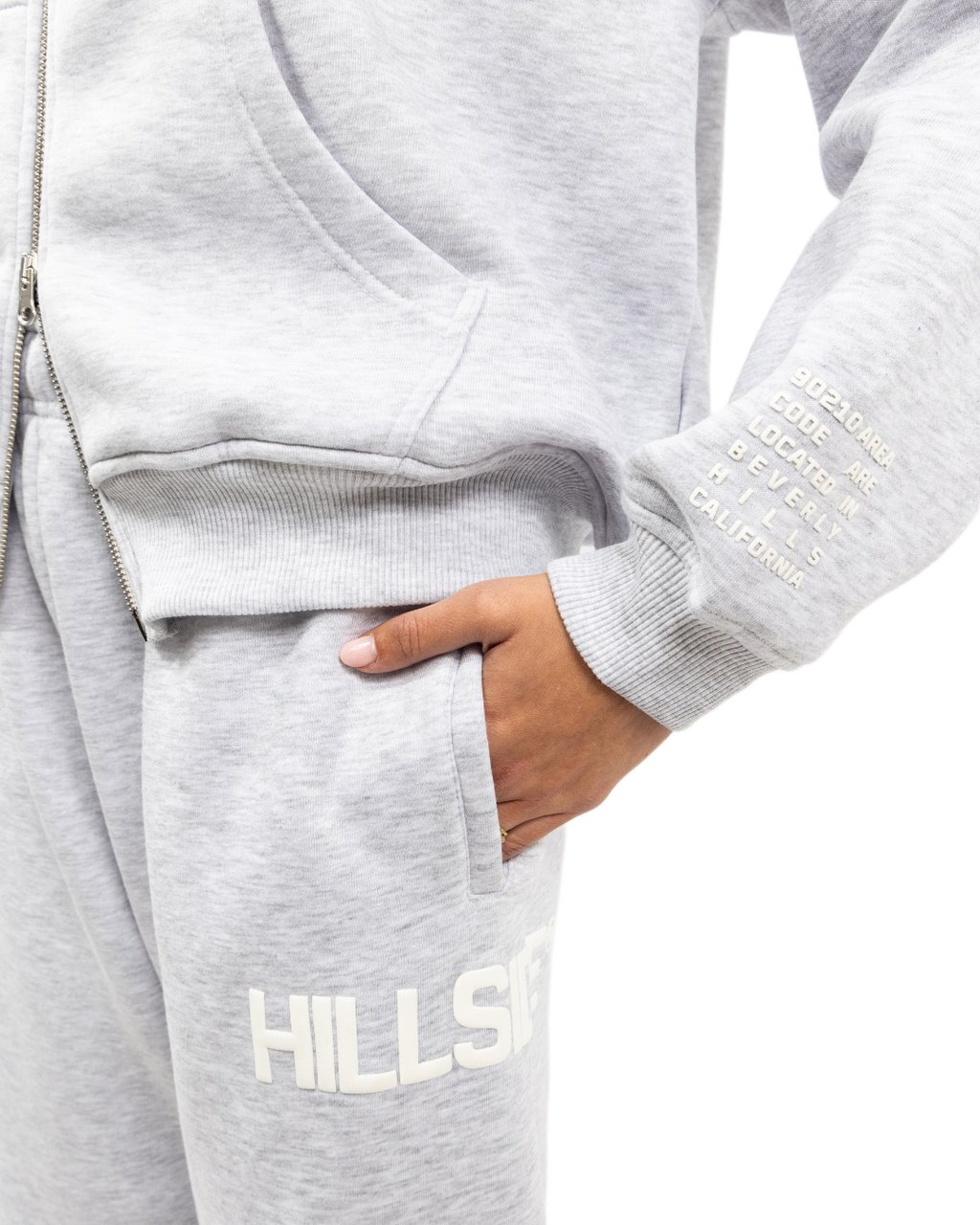 Hillside the Label Calabasas Trainingspak met Vest Grijs