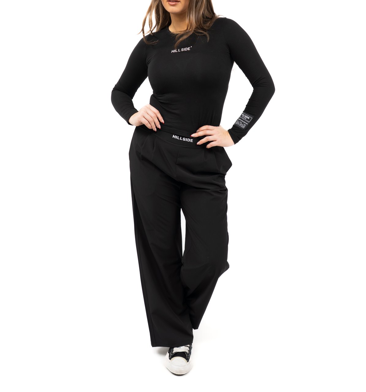 Hillside the Label City Girl Trouser - PRE ORDER Zwart