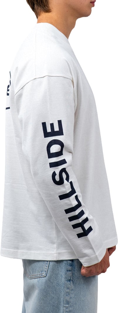 Hillside the Label Longsleeve Classic Logo Wit