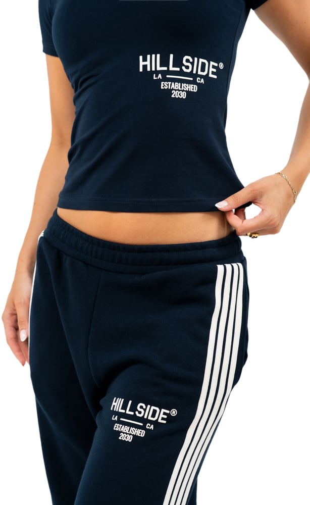 Hillside the Label Stripe Joggingbroek Blauw