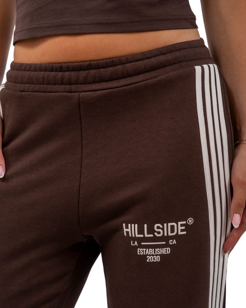 Hillside the Label Stripe Joggingbroek Wit