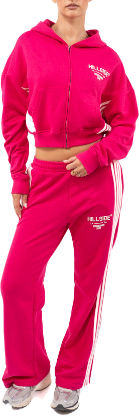 Hillside the Label Stripe Joggingbroek Paars