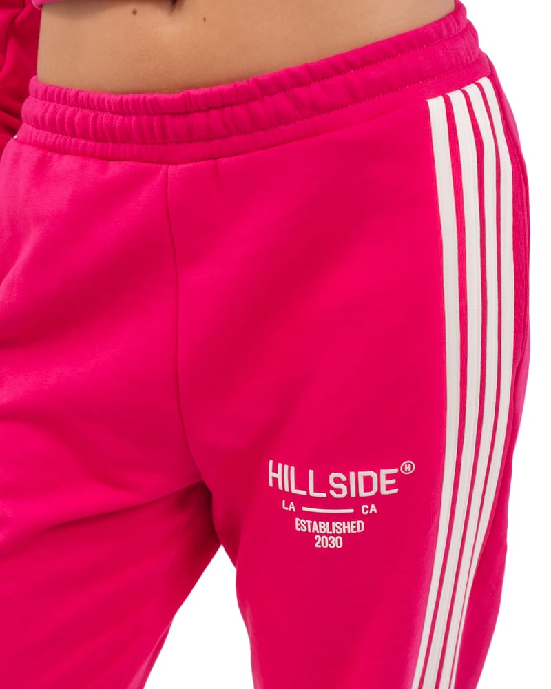 Hillside the Label Stripe Joggingbroek Paars