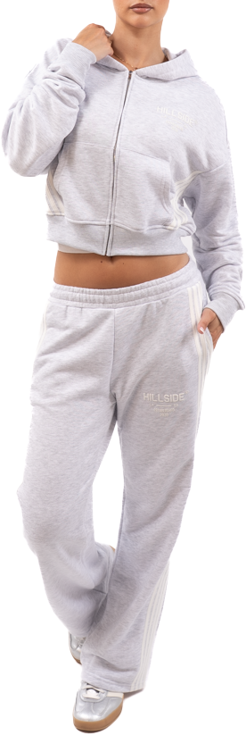 Hillside the Label Stripe Broek Grijs