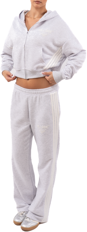 Hillside the Label Stripe Broek Grijs