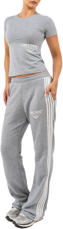 Hillside the Label Stripe Broek Grijs