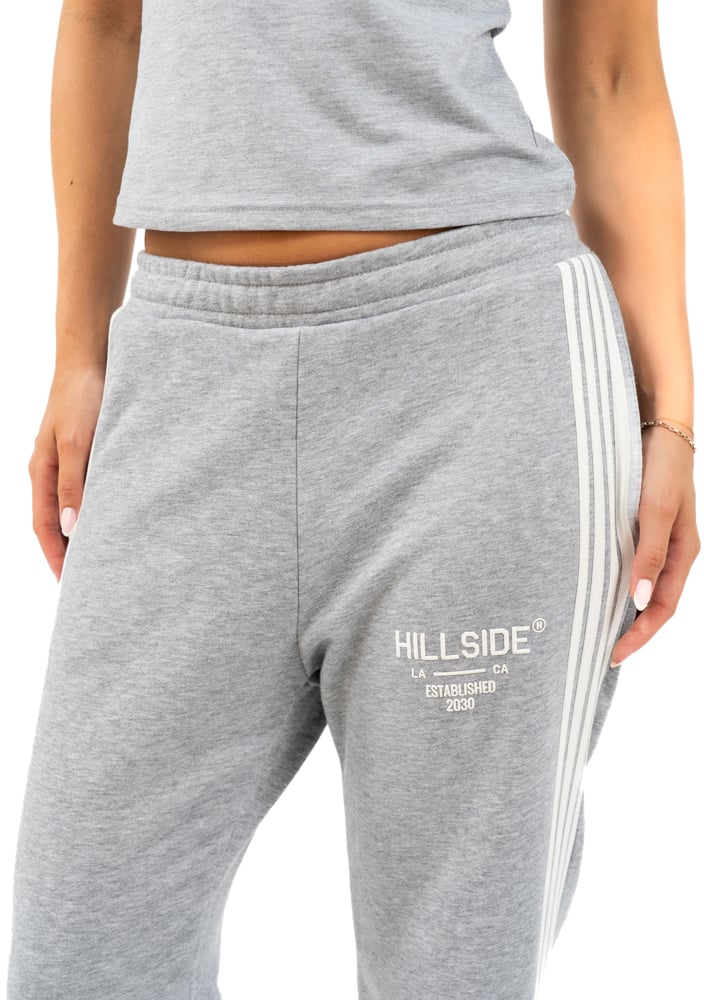Hillside the Label Stripe Joggingbroek Grijs