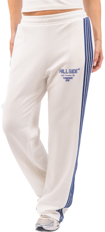 Hillside the Label Stripe Joggingbroek Wit