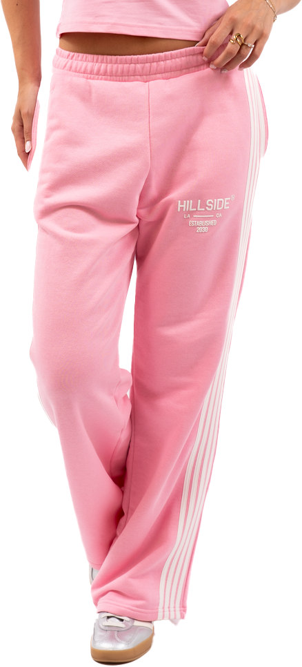 Hillside the Label Stripe Broek Roze