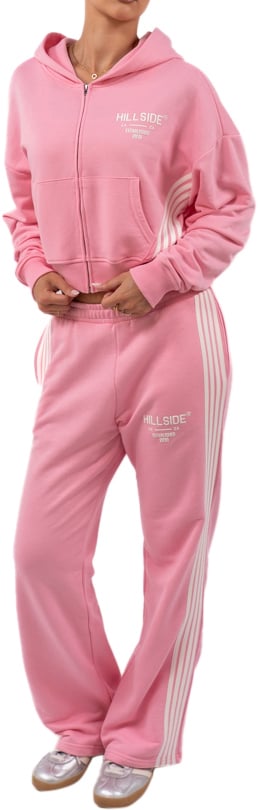 Hillside the Label Stripe Joggingbroek Roze