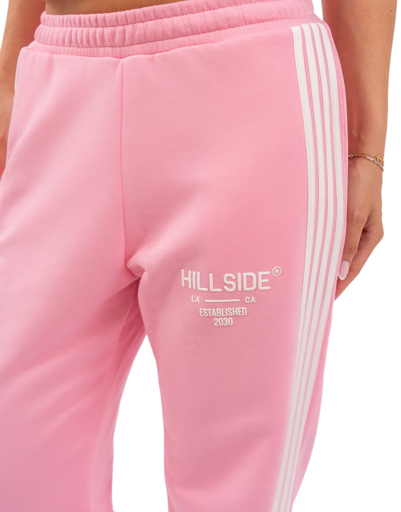 Hillside the Label Stripe Joggingbroek Roze