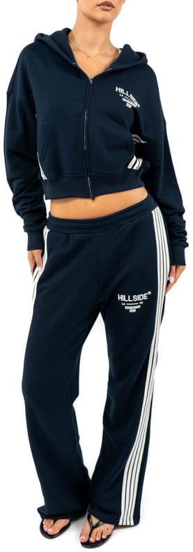 Hillside the Label Stripe Track Vest Blauw