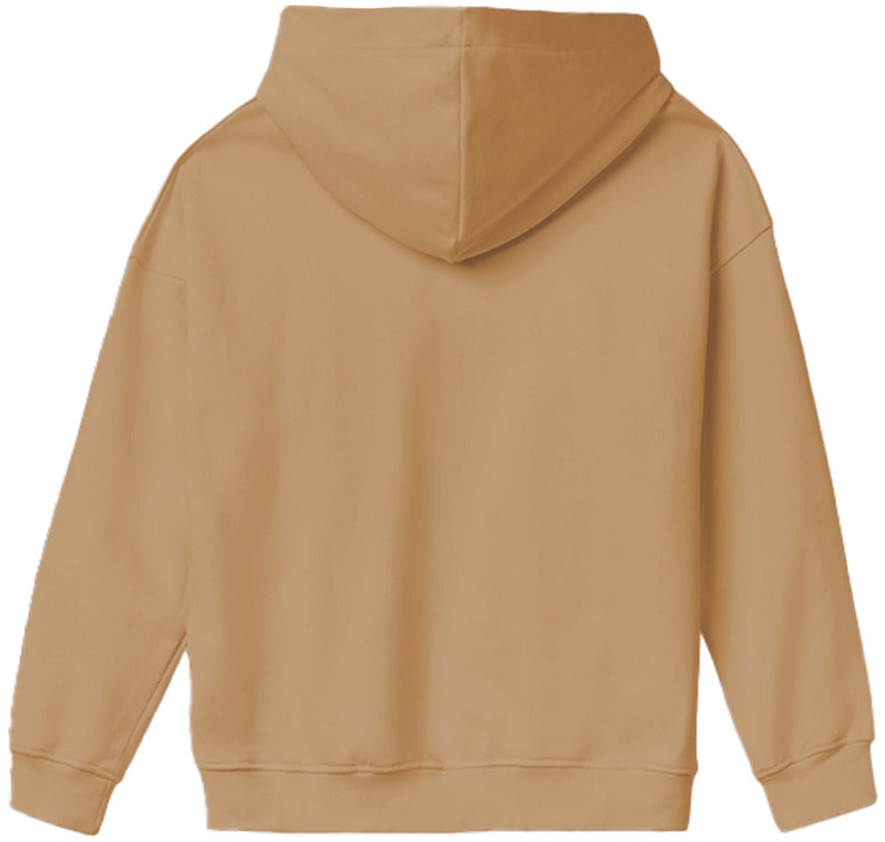 Hinnominate Sweatshirt Cappuccio with Tasca Bruin
