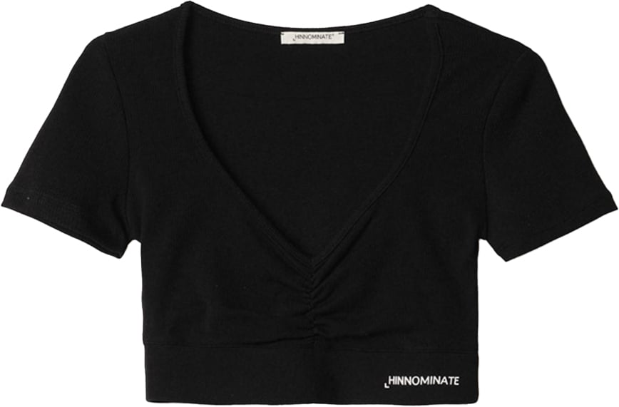 Hinnominate Top Black Zwart