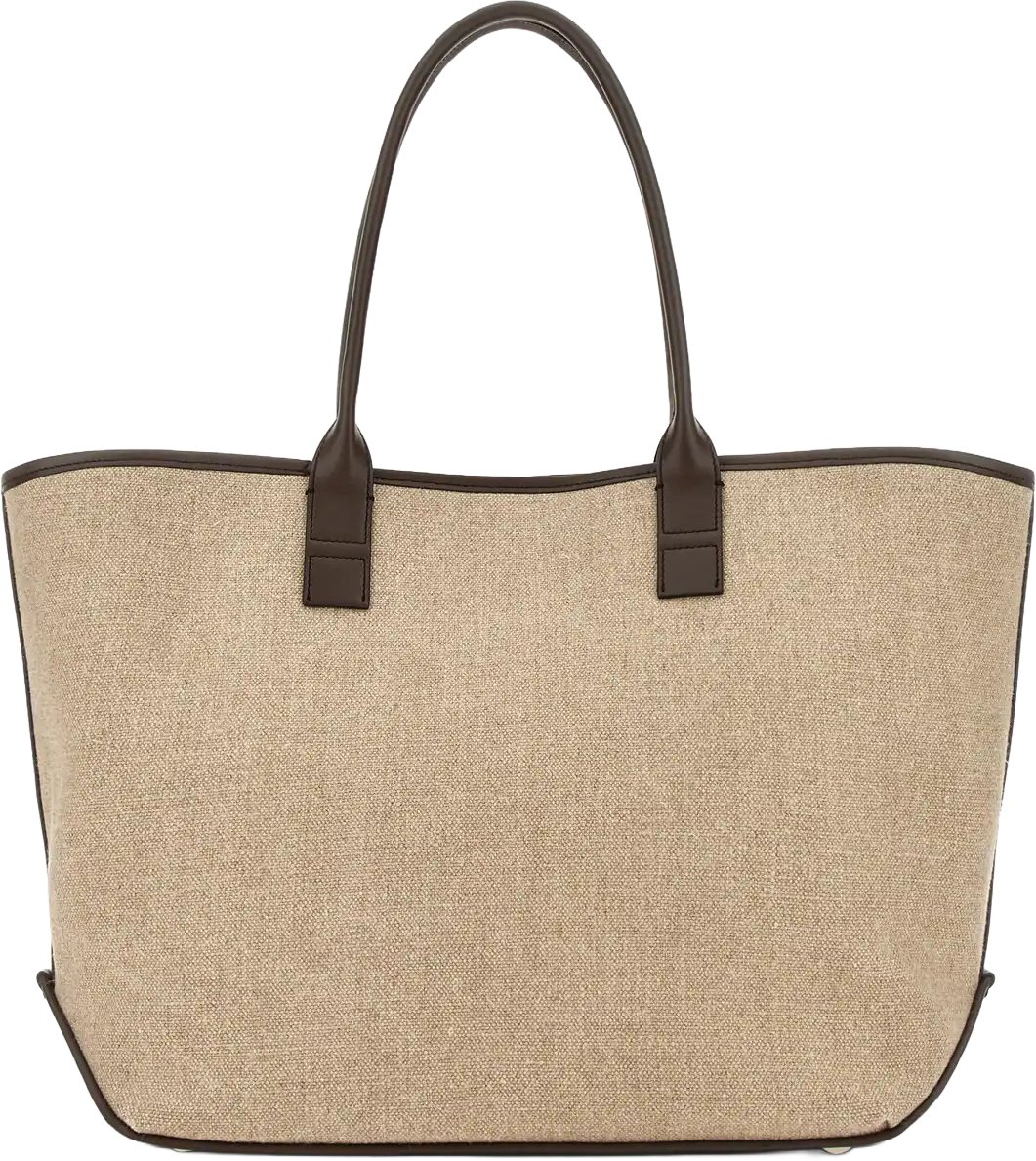 HOGAN Mastice Address Shopping Media Linen Shopping Bag Neutraal