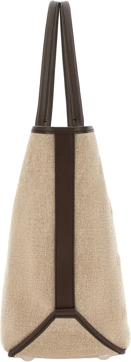 HOGAN Mastice Address Shopping Media Linen Shopping Bag Neutraal