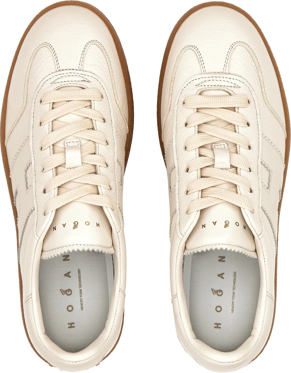 HOGAN Flat Shoes Yogurt Wit