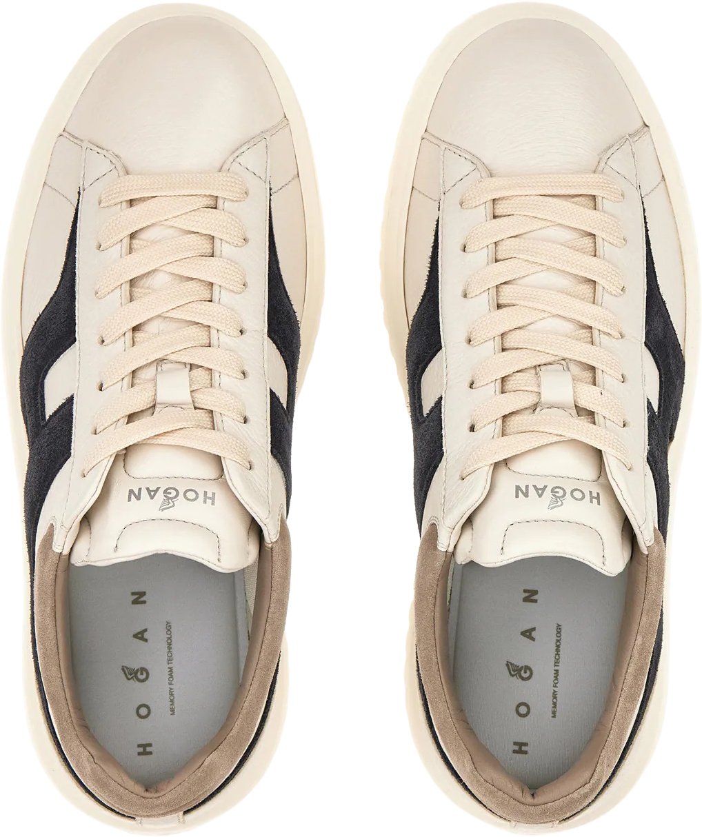 HOGAN Sneakers Bianco + Blu Wit