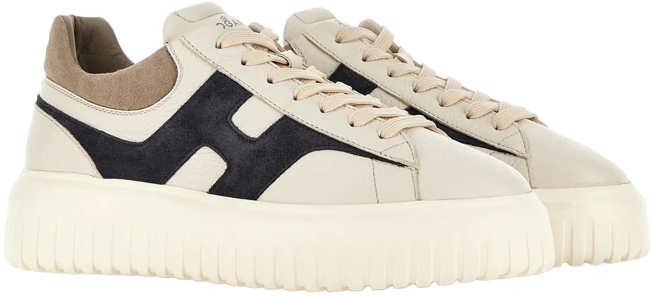 HOGAN Sneakers Bianco + Blu Wit