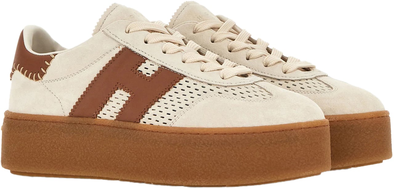 HOGAN Sneakers Beige/Brown Beige